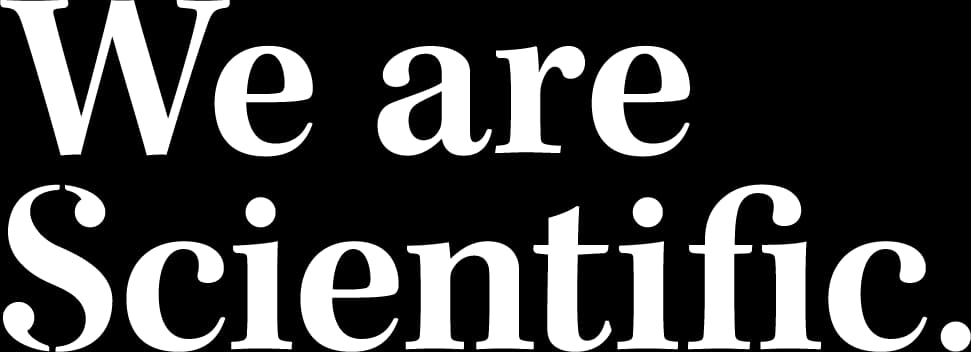 We are Scientific